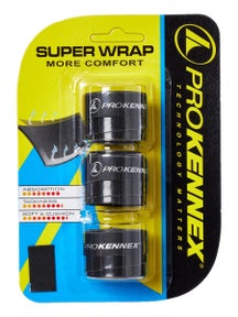 ProKennex Super Wrap Overgrip - 3er Pack (Schwarz)