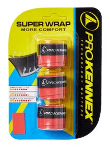 ProKennex Super Wrap Overgrip - 3er Pack (Rot)