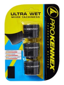 ProKennex Ultra Wet Overgrip - 3er Pack (Schwarz)