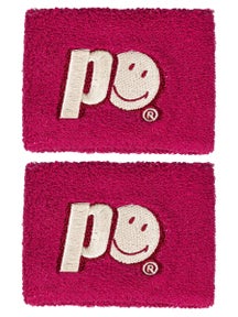 Prince x Smiley Singlewide Wristbands Pink