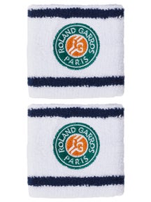 Roland Garros 2-Pack Wristbands White