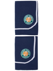Roland Garros Doublewide Wristband Navy