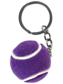 Racquet Inc Tennis Ball Keychain Purple