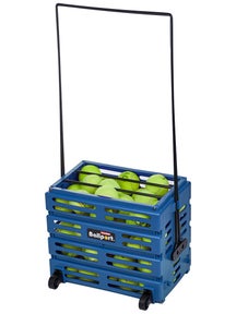 Tourna Ballport 80 Deluxe Ball Hopper Blue w/ Wheels