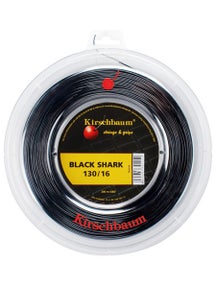 Bobina de cordaje Kirschbaum Black Shark 1,30 mm/16 (200 m) - Negro