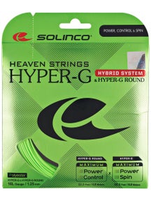 Solinco Hyper-G 1.25mm & Hyper-G Round 1.25mm Hybrid-Tennissaite 