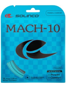 Solinco Mach-10 1.25mm Tennissaite - 12m Set