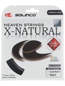 Solinco X-Natural 1.20mm Tennissaite - 12.2m Set