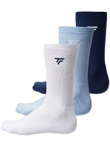 Tecnifibre 3-Pack High Cut Socks White/Navy/Blue