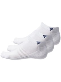 Tecnifibre 3-Pack Low Cut Socks White