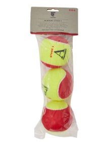 Tretorn Academy Red Felt 3 Ball Bag
