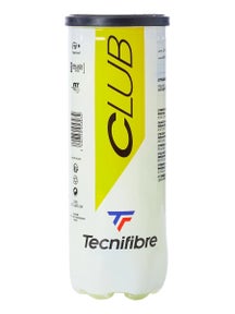 Tube de 3 Balles de Tennis Tecnifibre Club