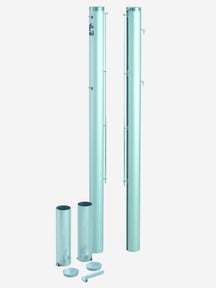 Tegra Aluminium Pole round anodized 83mm set