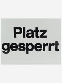 Tegra Sign Platz gesperrt