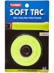 Tourna Grip Soft Tac Overgrip Neon Yellow