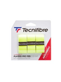 Tecnifibre Player's Pro Feel Overgrip - 3er Pack (Limette)