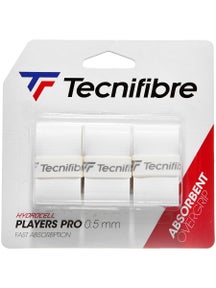 Tecnifibre Pro Players ATP Overgrips White 3 Pack