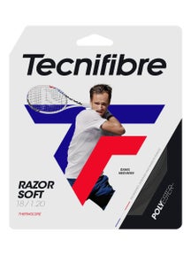 Tecnifibre Razor Soft 1.20mm Tennissaite - 12,2m Set (Schwarz)