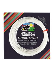 Weiss CANNON TurboTwist 1.24mm Tennissaite - 12m Set