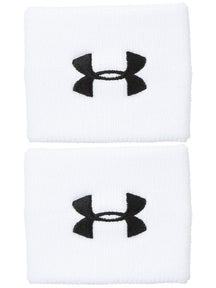 Under Armour 3" Performance Wristband White