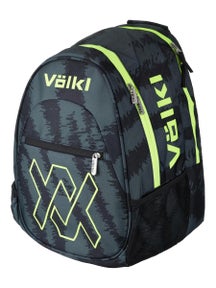 Volkl Zebra Team Backpack Bag (Black/Neon Yellow)