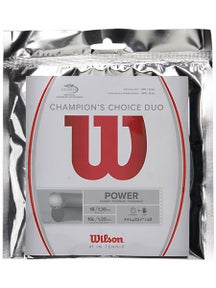 Wilson Champions Choice Duo (ALU Rough + Gut) String