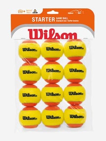 Confezione da 12 Palline Wilson Starter Arancione/Stage 2