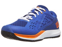 Wilson Rush Pro Ace JR Blue/White/Orange Junior Shoe