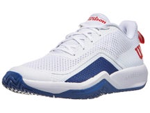 Wilson Rush Pro Lite AC Wh/DejaVu Bl/Wilson Rd Men Shoe