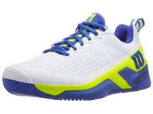 Wilson Rush Pro 4.5 AC White/Blue/Yellow Men's Shoe