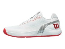 Wilson Rush Pro 5 AC Premium White/Red Men's Shoe
