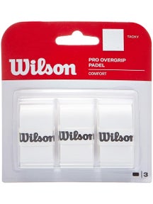 Wilson Padel Pro Overgrip 3 Pack White
