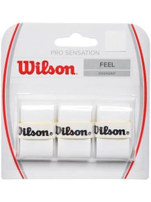 Wilson Pro Overgrip Sensation 3 Pack White