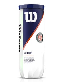 Wilson Roland Garros All Court 3 Ball Can