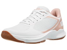Wilson Hurakn Lite Padel White/Rose/Gum Women's Shoes