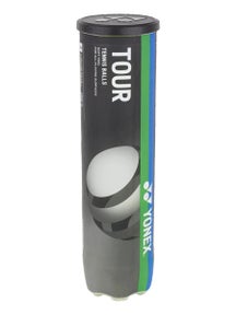 Tube de 4 Balles Yonex Tour