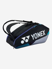 Yonex Pro 6er-Schlägertasche Schwarz/ Silber