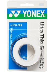 Yonex Ultra Thin Overgrip White 3 Pack