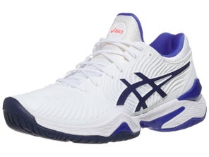Asics Court Ff 2 White Lapis Lazuli Blue Women S Shoes Tennis Warehouse Europe