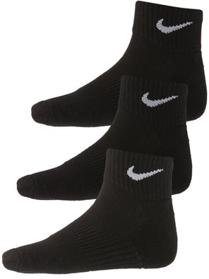 3 Paires De Chaussettes Chevilles Enfant Nike Perform Cushioned Noir Tennis Warehouse Europe