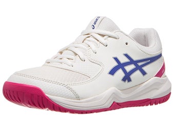 Asics Gel Dedicate 8 Kinder Tennisschuh Cream/Kobalt