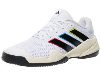 Scarpe adidas Barricade K Bianco/Nero/Rosso Junior - TUTTE LE SUPERFICI