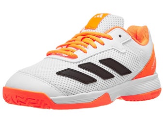 Scarpe adidas Courtflash K Bianco/Arancione Lucid Junior - TUTTE LE SUPERFICI