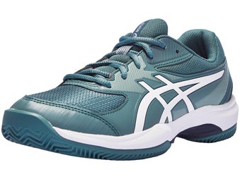 Zapatillas júnior Asics Gel Game 10 GS Teal/White TIERRA BATIDA