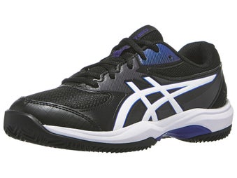 Asics Gel Game 10 GS Clay Black/White Junior Shoes