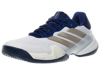 adidas Barricade 14 AC White/Dark Blue Men's Shoes