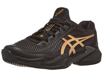 Asics Court FF 3 Novak Clay Black/Prism Gold Men Shoes