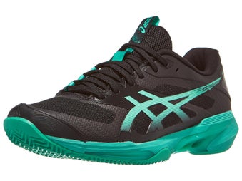 Asics Solution Speed FF 4 Clay Bk/Aurora Green Men Shoe
