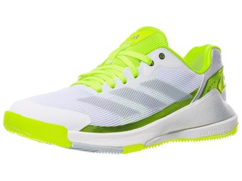 adidas Crazyquick LS Padel White/Silver/Lemon Wom Shoes
