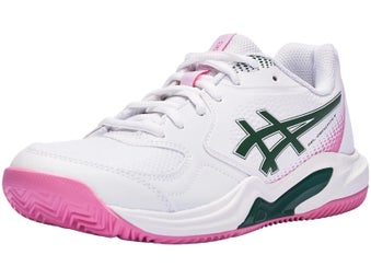 Zapatillas mujer Asics Gel Dedicate 9 Wh/Jewel Green PÁDEL